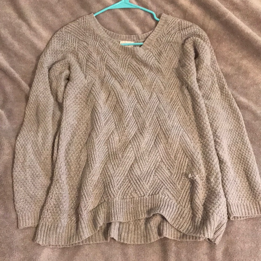 Grey sweater